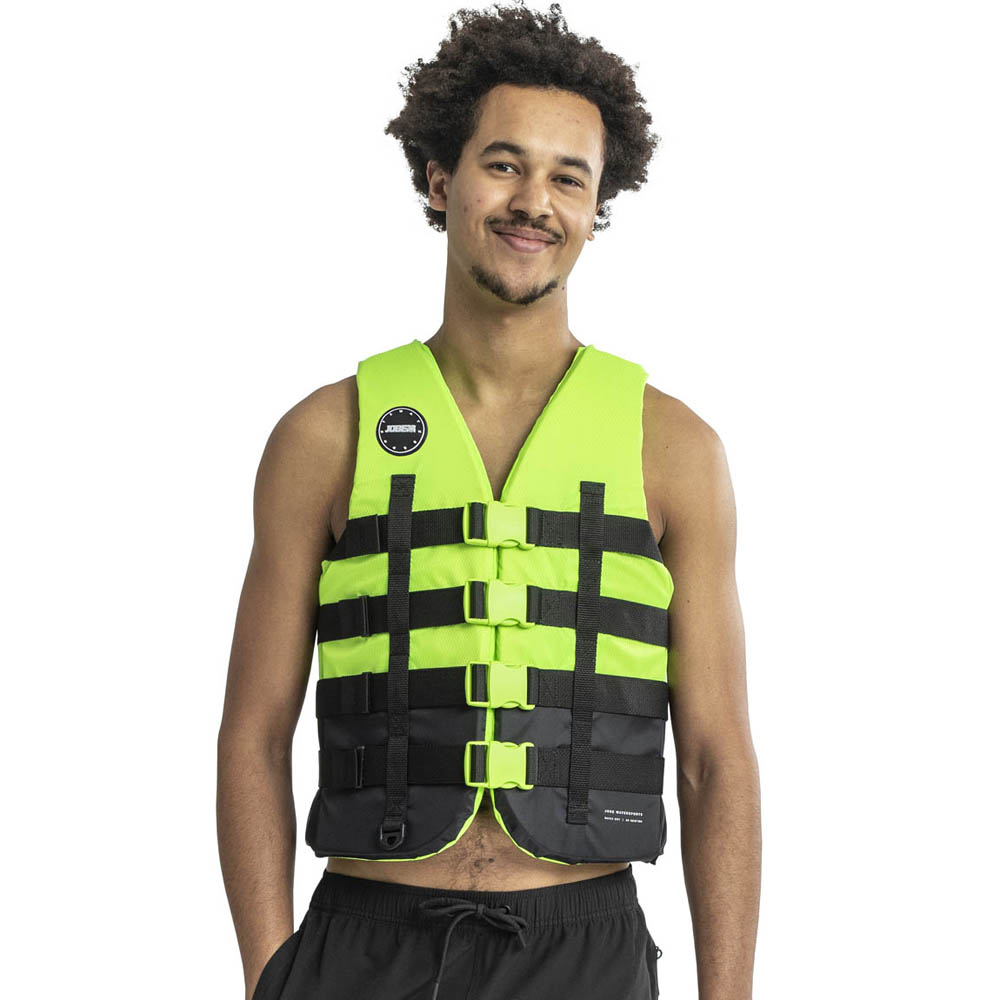 Jobe 4 Buckle zwemvest lime foto 1