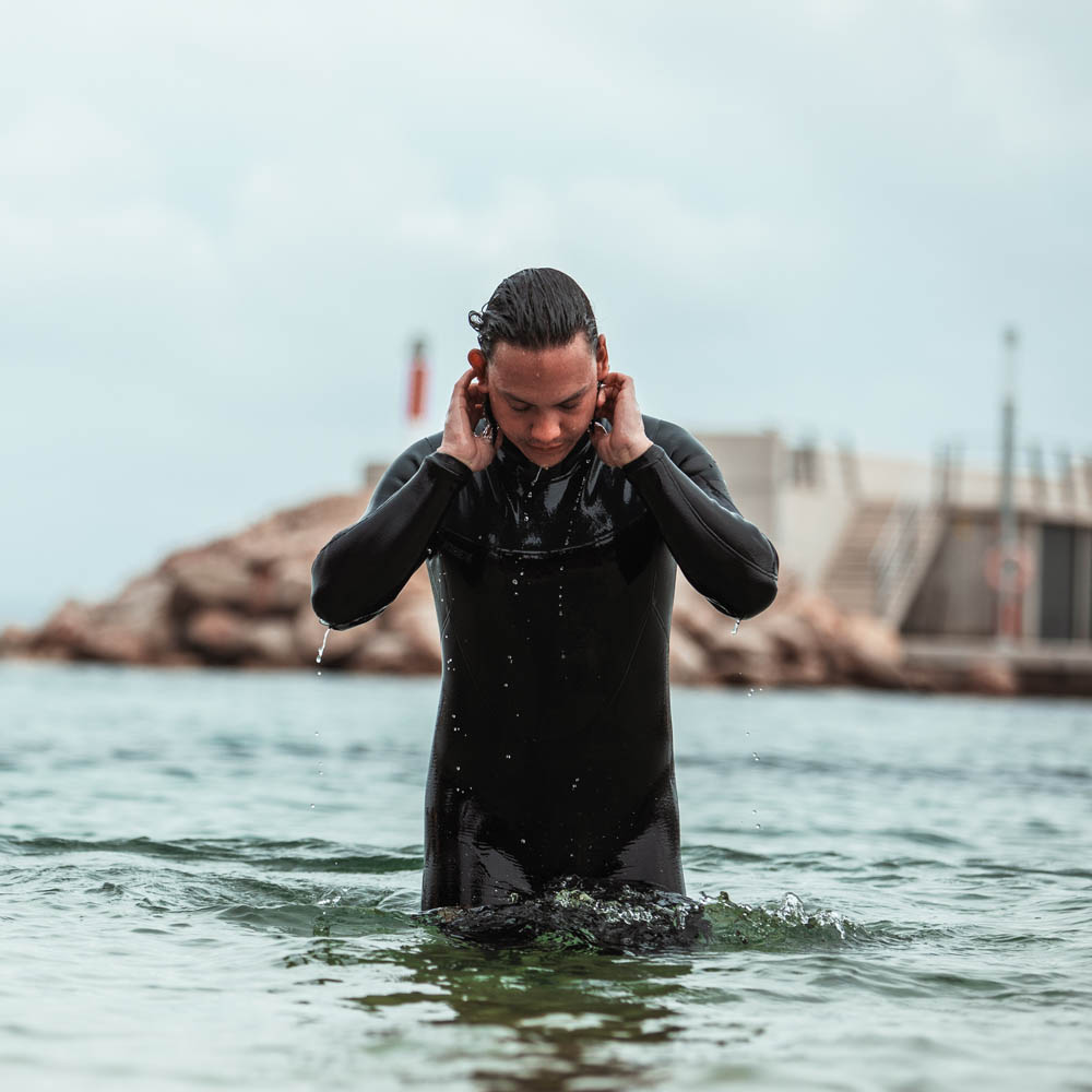 Yukon 4/3mm heren wetsuit grijs