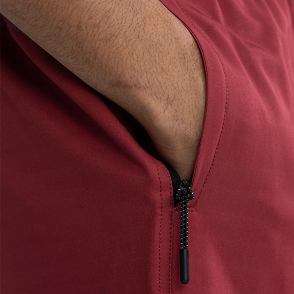 Jobe heren zwemshort Burgundy rood 3