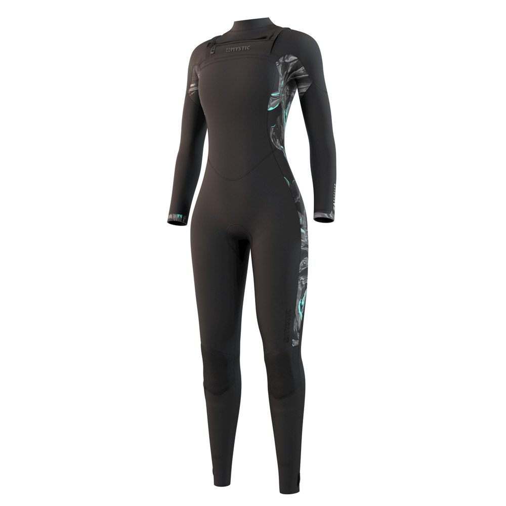 Dazzled Fullsuit 5/3mm dubbele borstrits dames Zwart