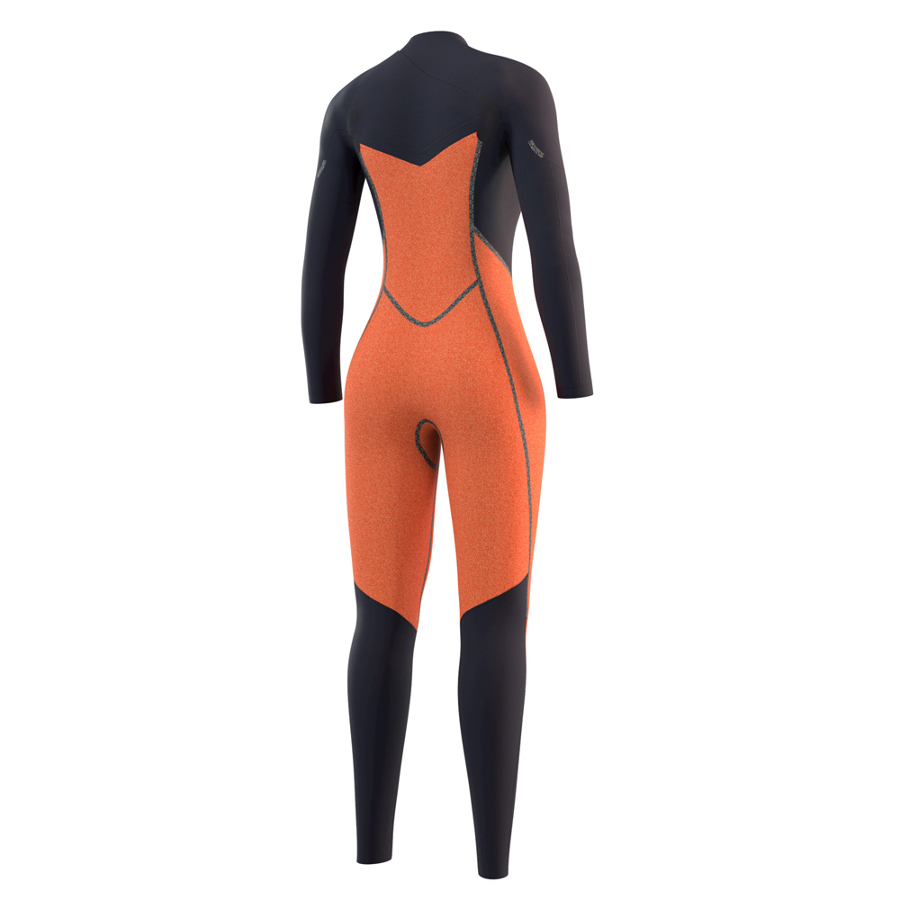 Mystic Dazzled Fullsuit 5/3mm dubbele borstrits dames Zwart 4