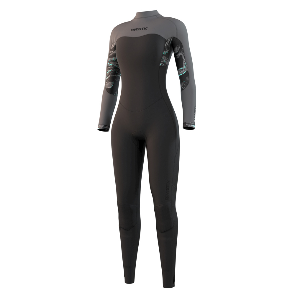 Mystic Dazzled Fullsuit 5/3mm rugrits dames Zwart foto 1