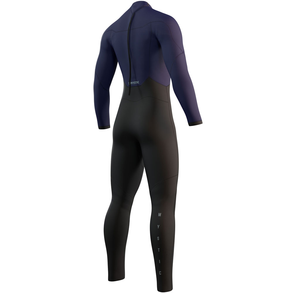 Star Fullsuit 5/3mm rugrits Night blauw heren wetsuit