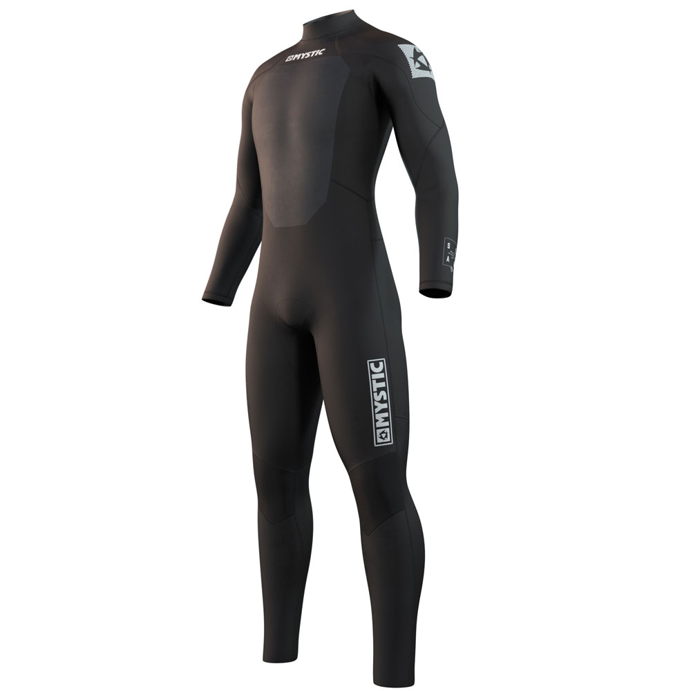 Mystic Star Fullsuit 5/3mm rugrits Zwart heren wetsuit foto 1