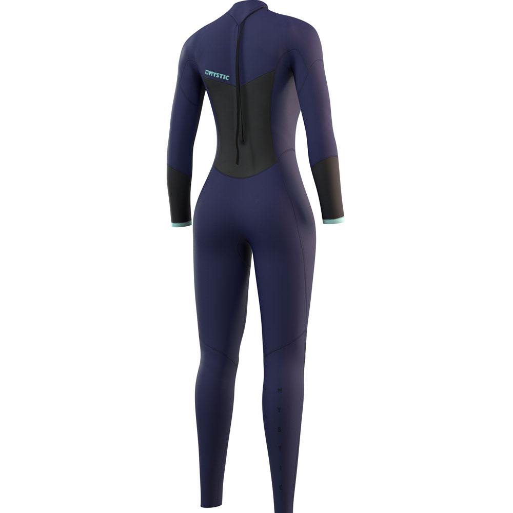 Star Fullsuit 5/3mm rugrits dames Night blauw