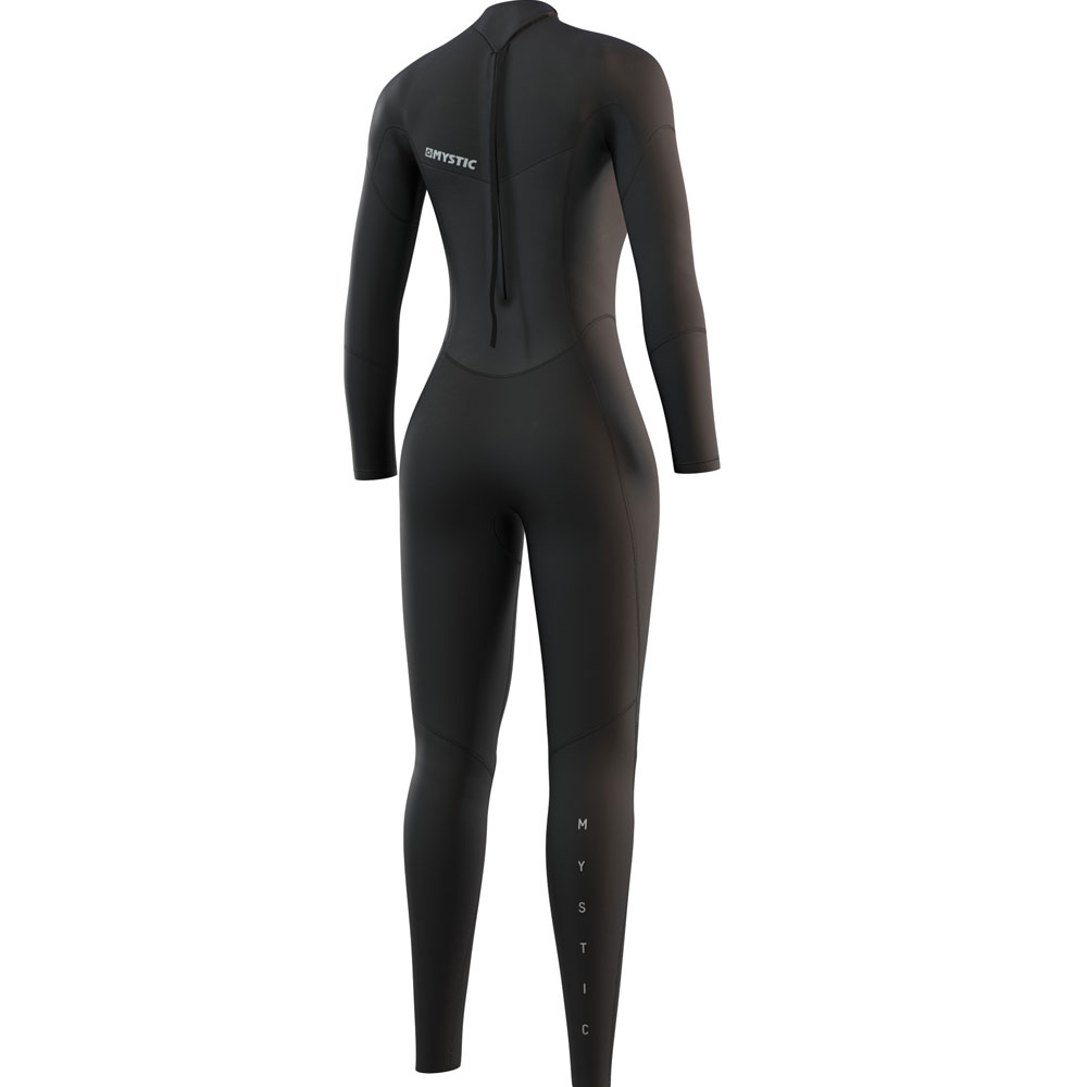 Star Fullsuit 5/3mm rugrits dames Zwart