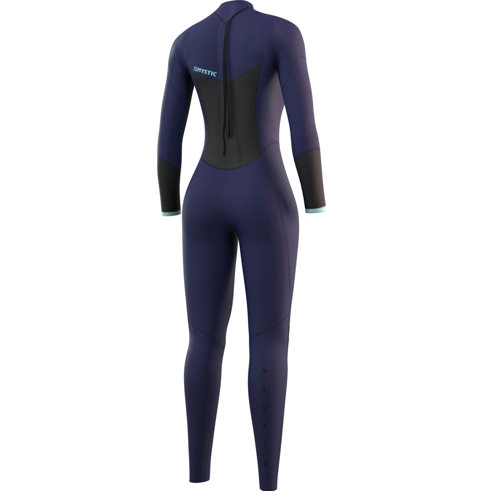 Star Fullsuit 3/2mm rugrits dames Night blauw