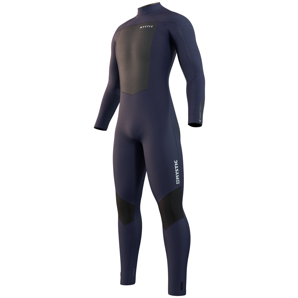 Mystic Majestic fullsuit 5/4mm rugrits heren night blauw foto 1