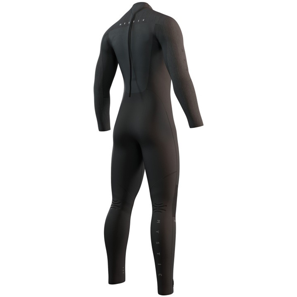 Majestic fullsuit 5/4mm rugrits heren zwart
