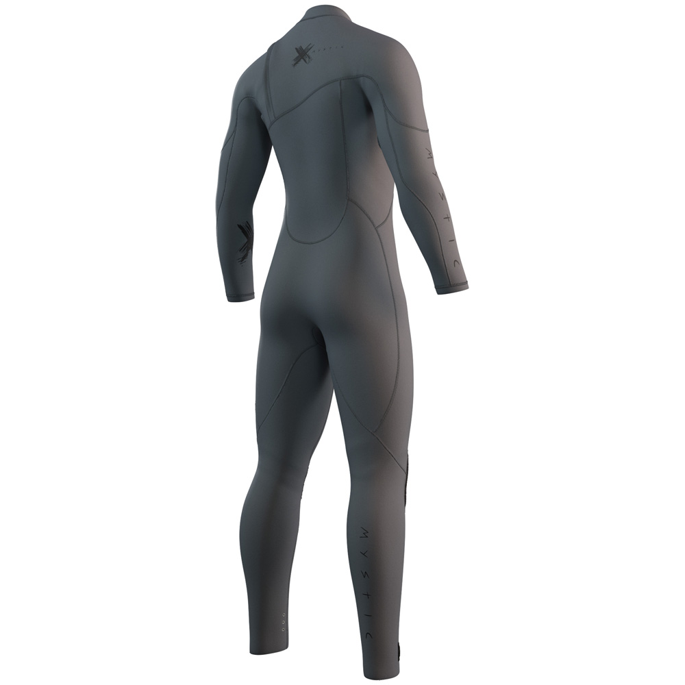 Mystic The One fullsuit 5/3mm Zipfree heren donker grijs 2