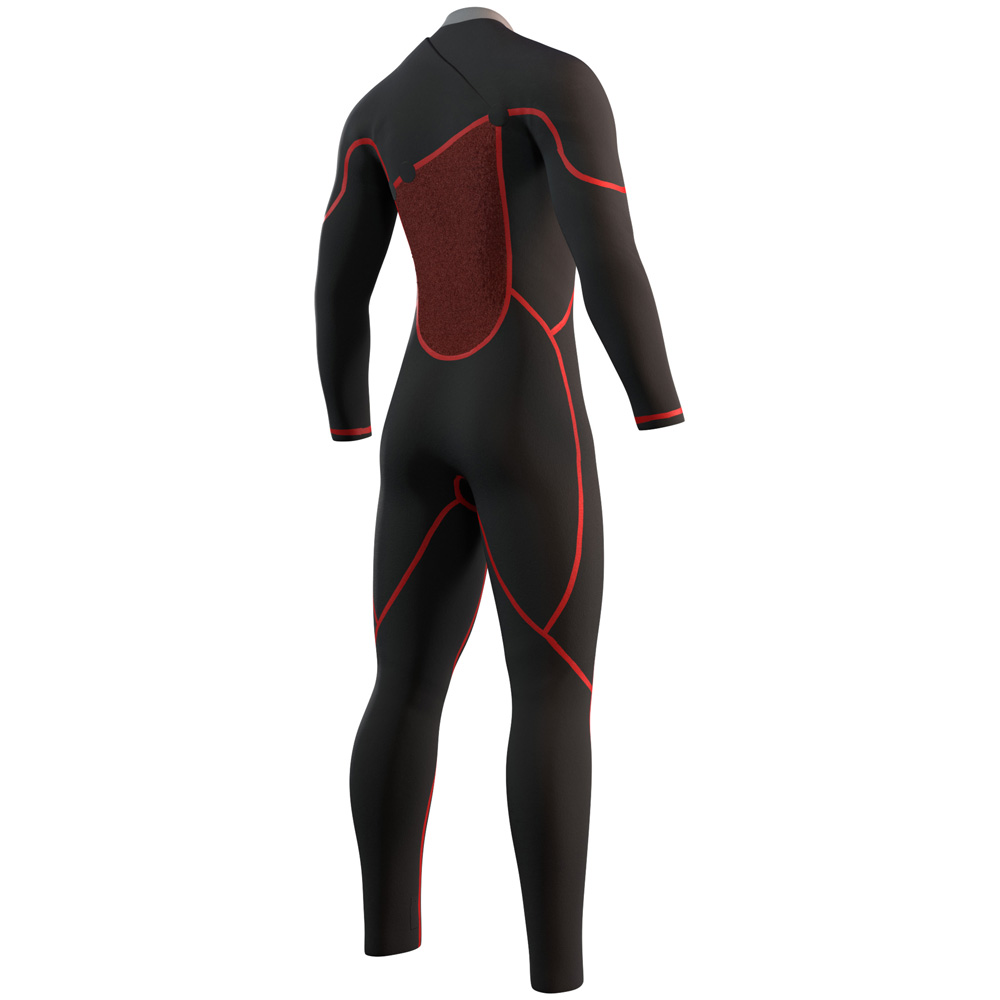 Mystic The One fullsuit 5/3mm Zipfree heren zwart 4
