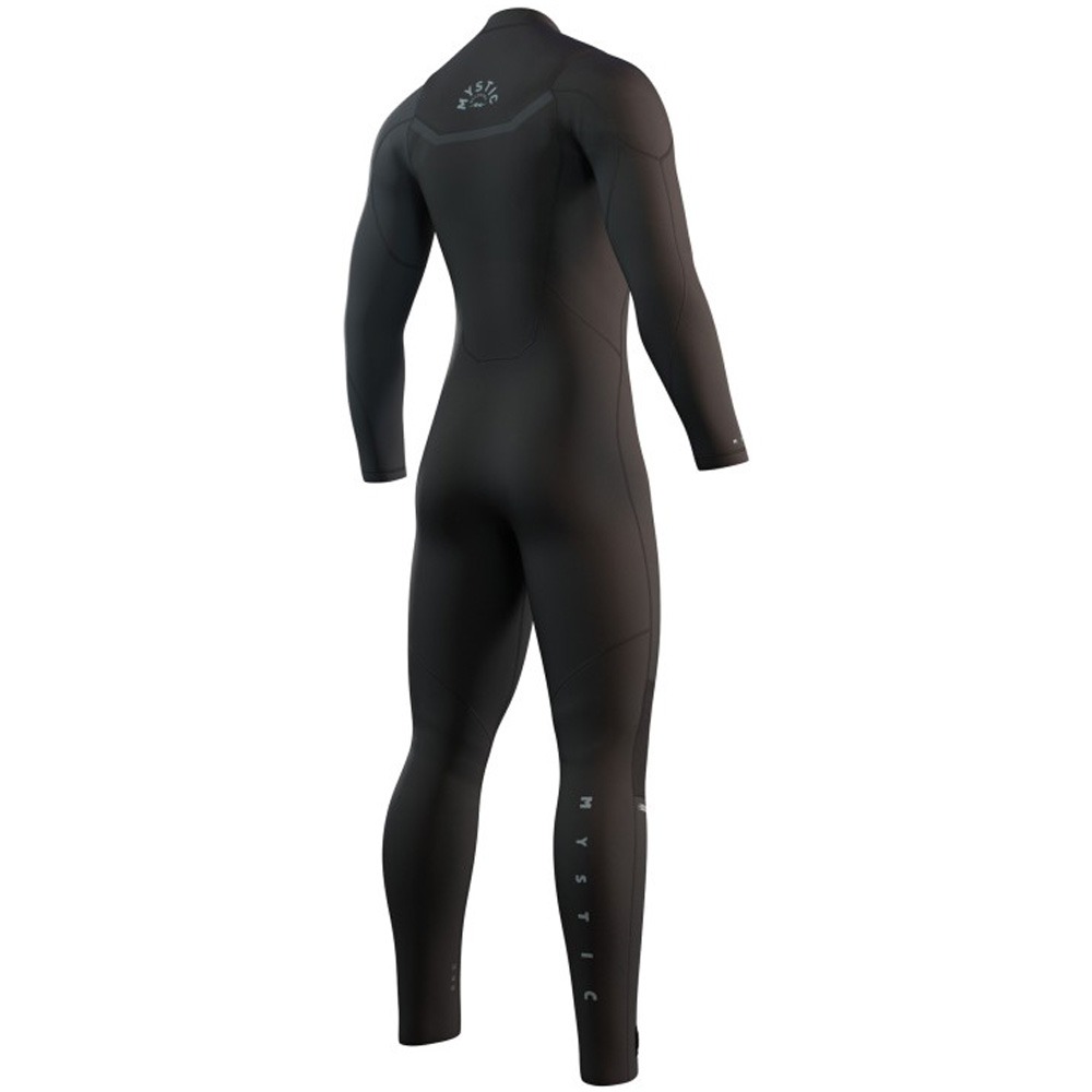 Mystic Marshall fullsuit 3/2mm borstrits heren zwart/ grijs 2