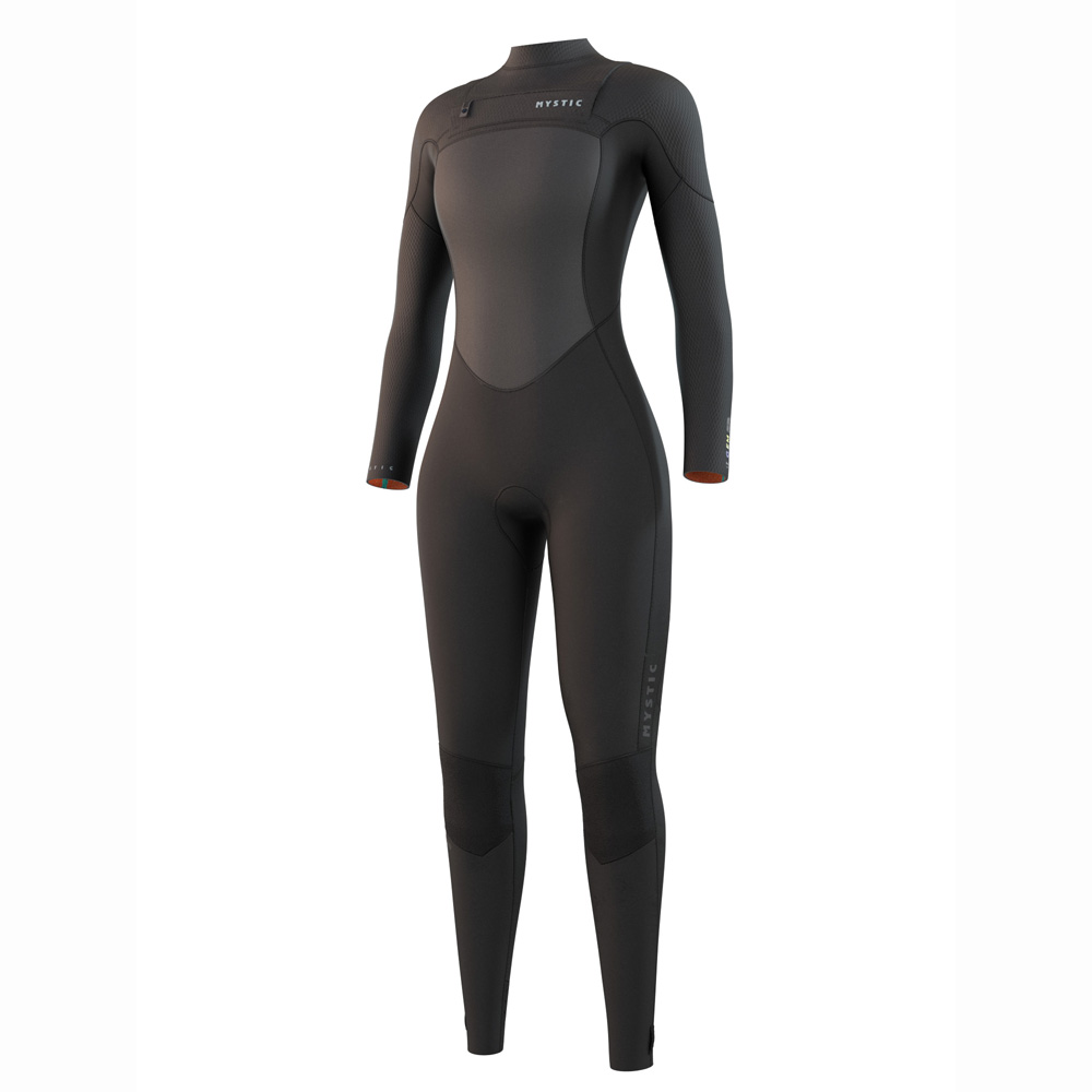 Mystic Gem fullsuit 5/4mm dubbele borstrits dames zwart foto 1