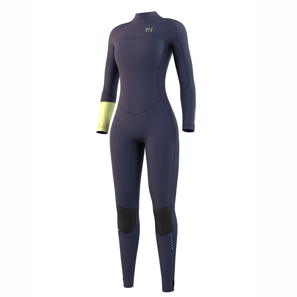 Mystic Dazzled fullsuit 5/3mm rugrits dames night blauw foto 1