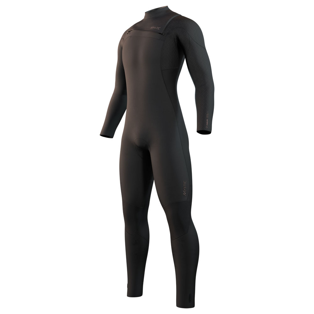 Mystic Majestic fullsuit wetsuit heren 5/4mm borstrits zwart foto 1