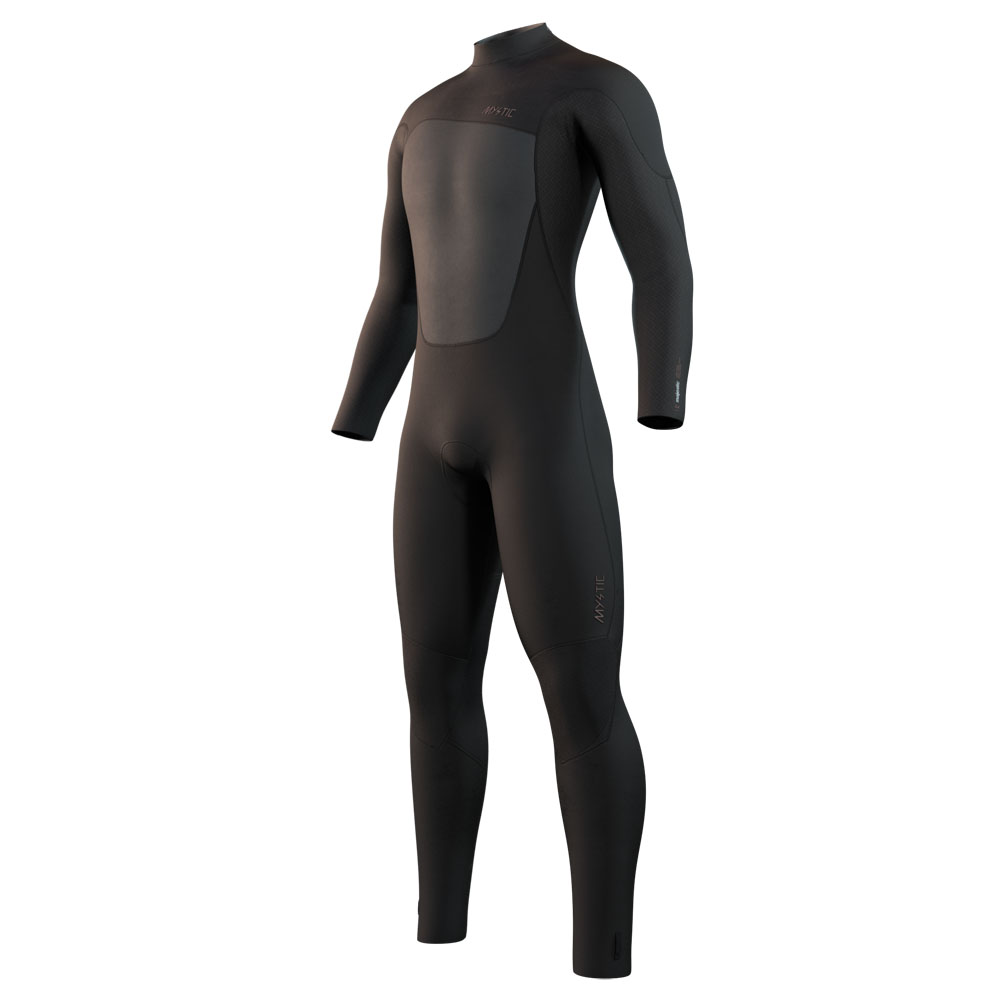 Majestic fullsuit wetsuit heren 5/4mm rugrits zwart
