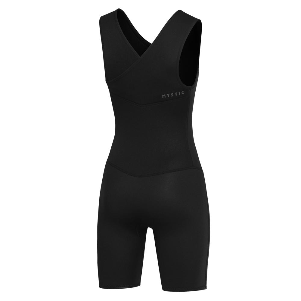 Mystic Brand Short John wetsuit 2mm dames zwart 4