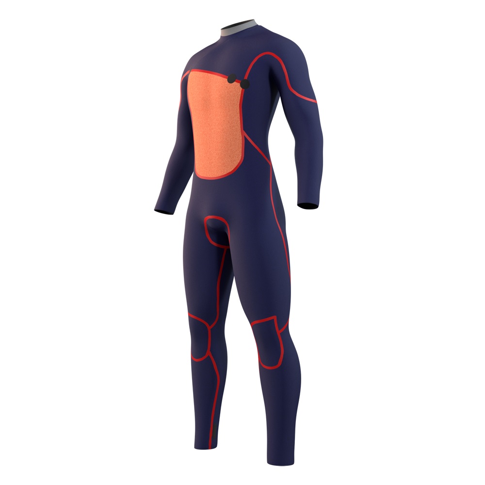 Mystic The One fullsuit wetsuit heren 3/2mm Zipfree zwart 3