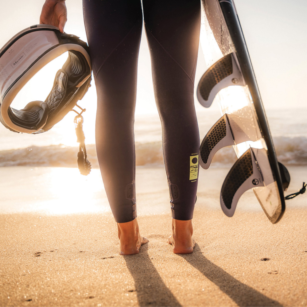 Mystic The One fullsuit 4/3 mm dames zwart zipfree 5