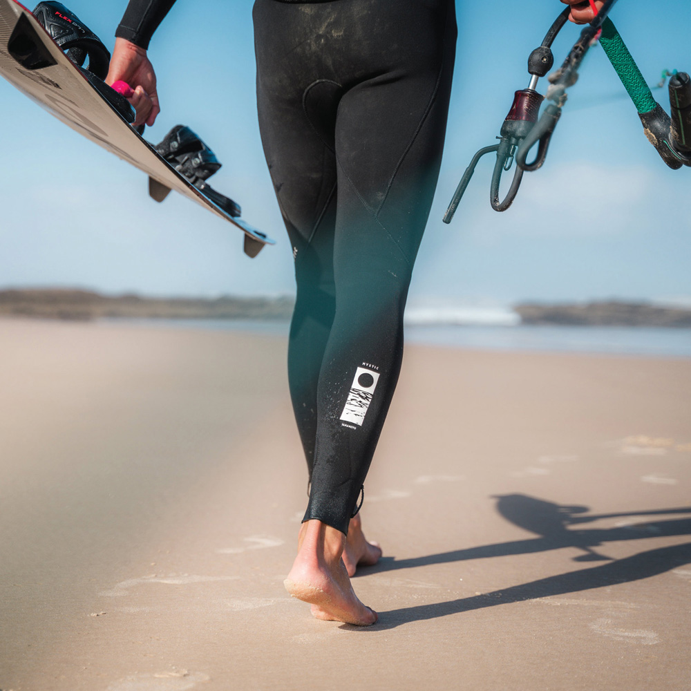 Mystic The One fullsuit 3/2 mm heren zwart zipfree 7