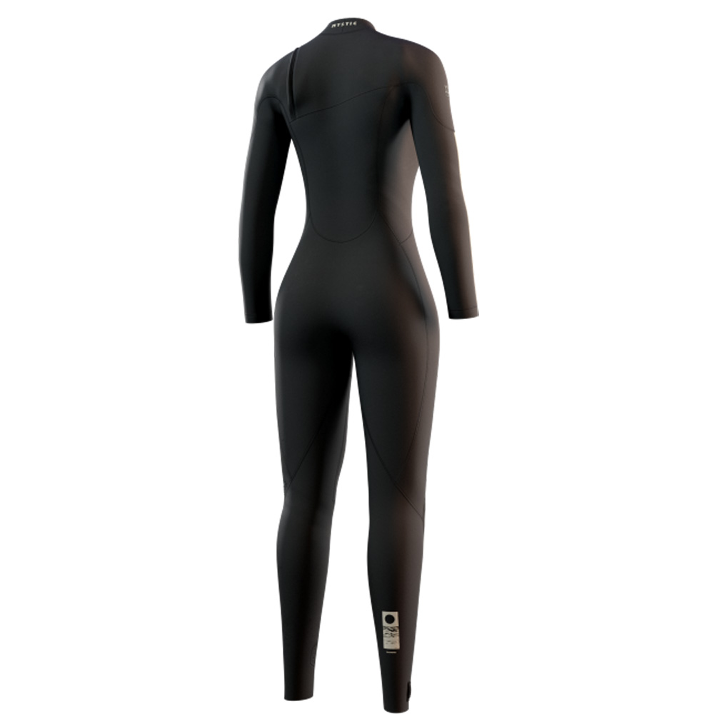 Mystic The One fullsuit 3/2 mm dames zwart zipfree 2