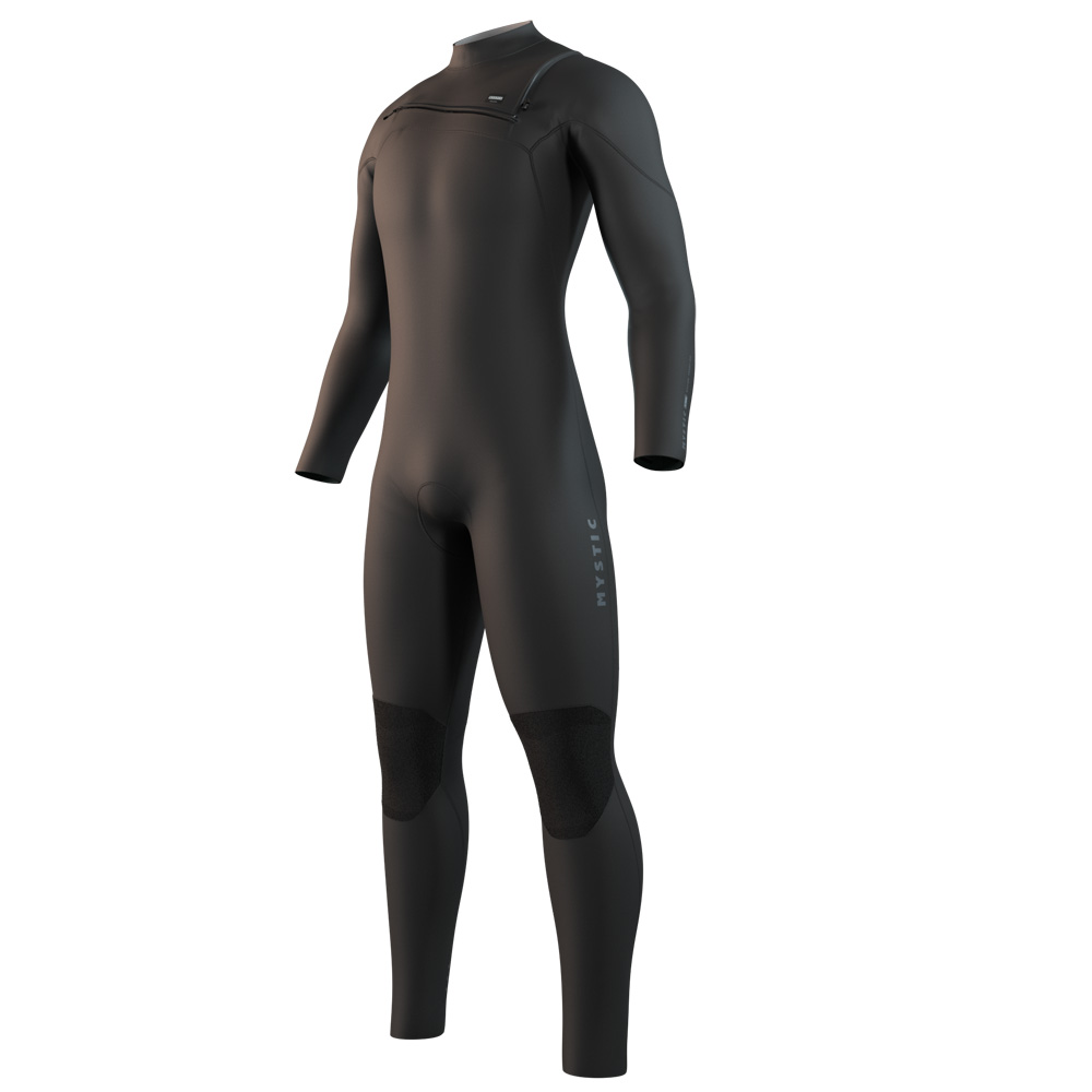 Mystic Motion fullsuit wetsuit 5/3 mm borstrits heren zwart foto 1