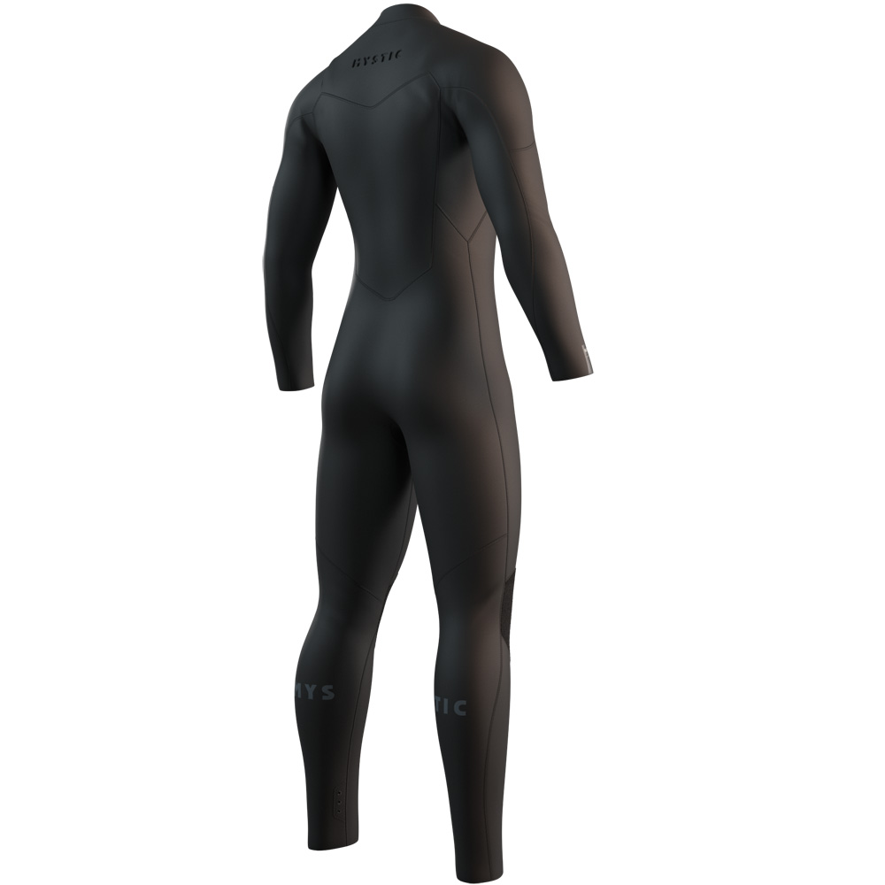 Mystic Motion fullsuit wetsuit 3/2 mm borstrits heren zwart 2