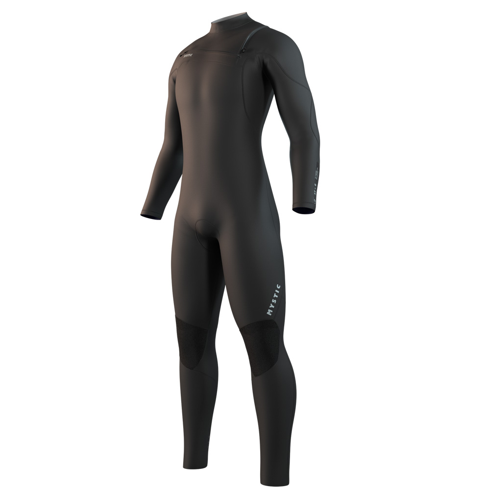Star fullsuit wetsuit 4/3 mm borstrits heren zwart