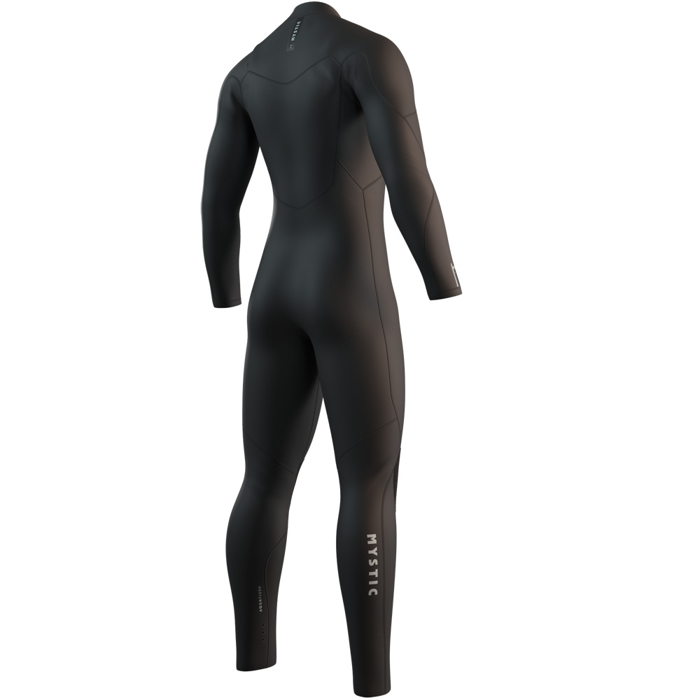 Mystic Star fullsuit wetsuit 3/2 mm borstrits heren zwart 2