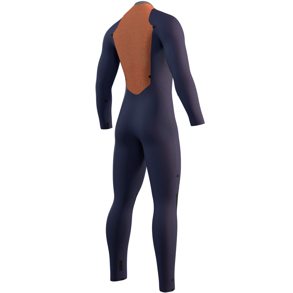 Mystic Star fullsuit 5/3 mm rugrits heren donkerblauw 4