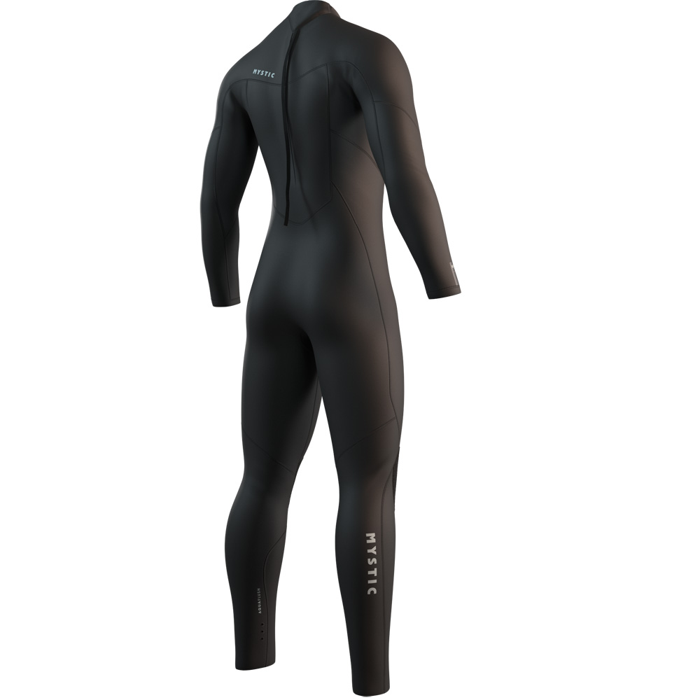 Star fullsuit wetsuit 4/3 mm rugrits heren zwart