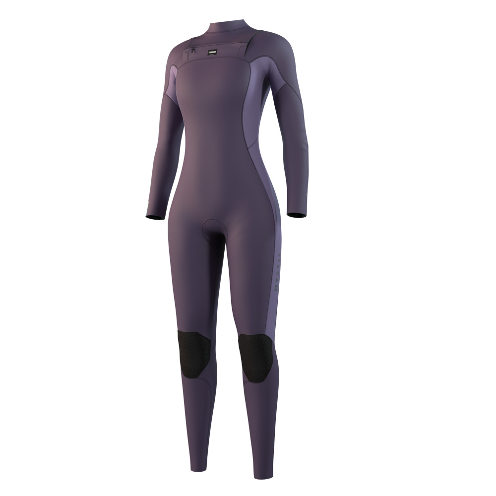 Mystic Haven fullsuit wetsuit 5/3 mm borstrits dames paars foto 1