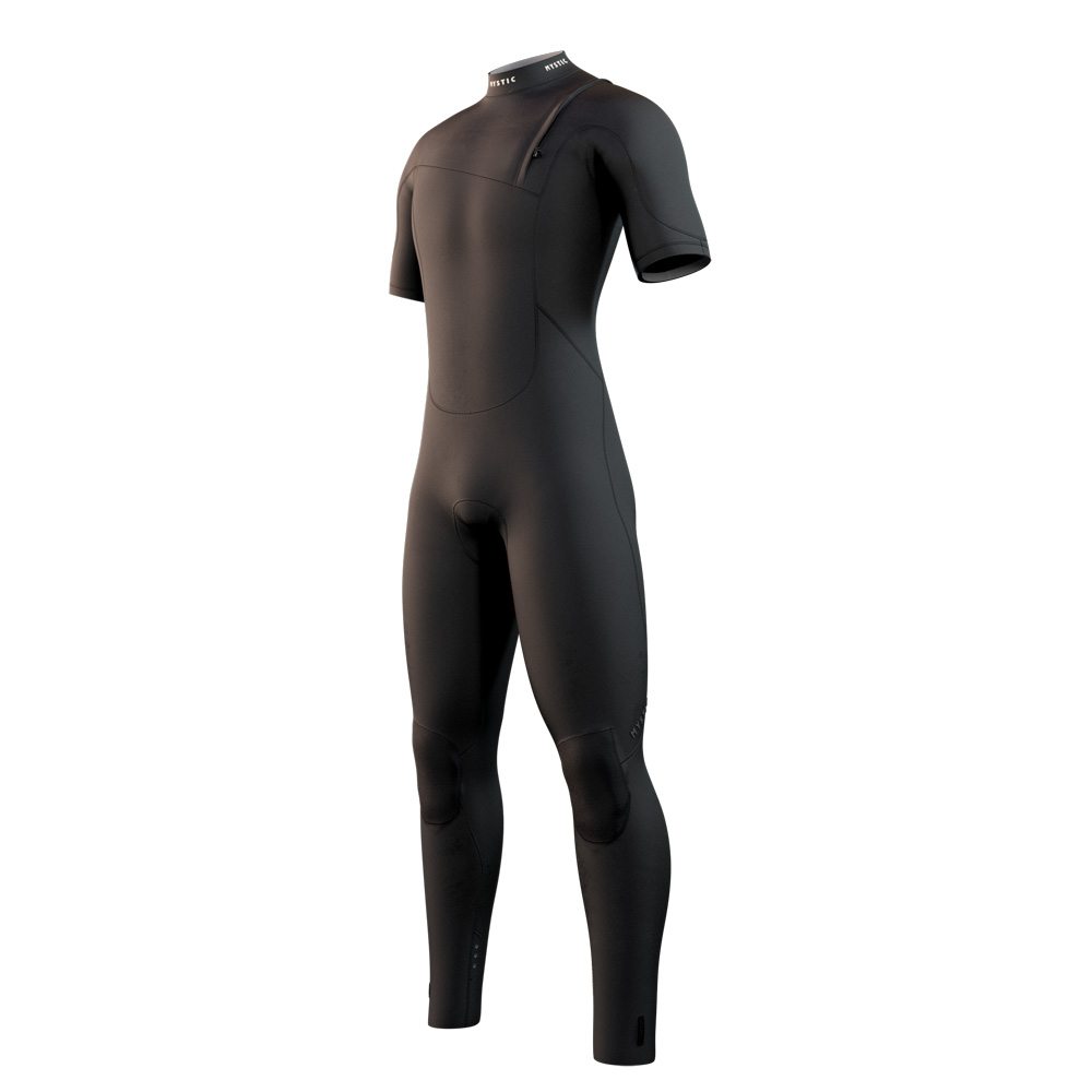 Mystic The One shortarm 3/2 mm zipfree heren zwart foto 1