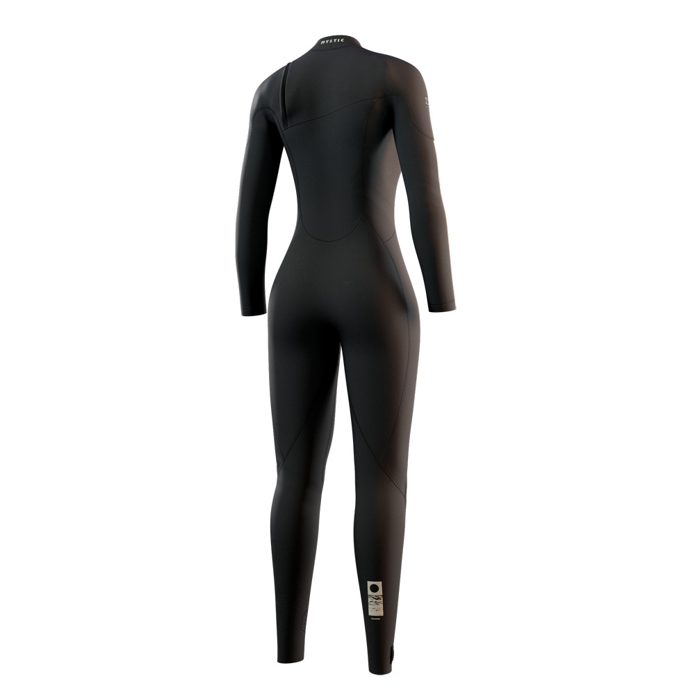 Mystic The One fullsuit 4/3 mm zipfree dames zwart 2