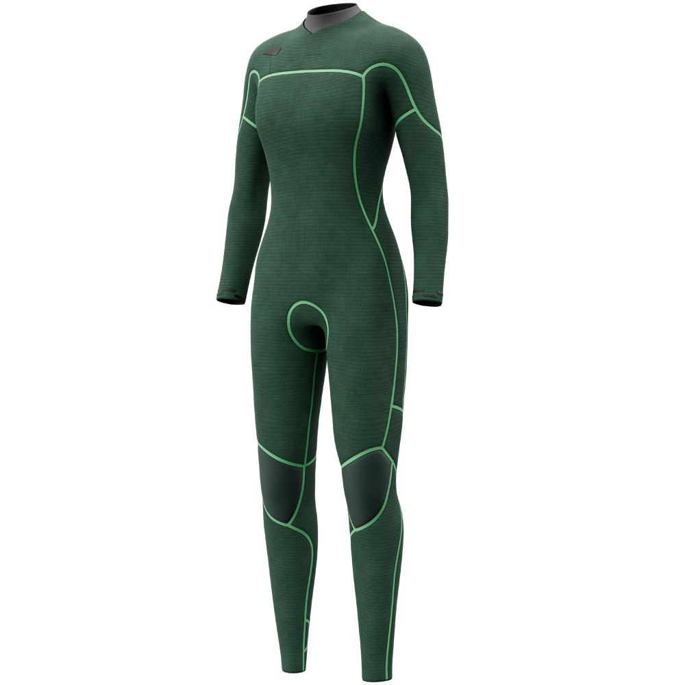 Mystic Jayde fullsuit 5/4 mm dubbele borstrits dames zwart 3