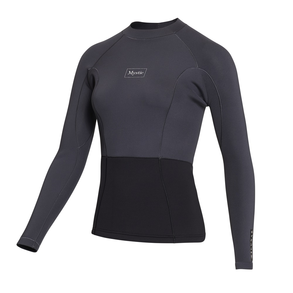 Lunar vest neopreen 2mm dames donker grijs
