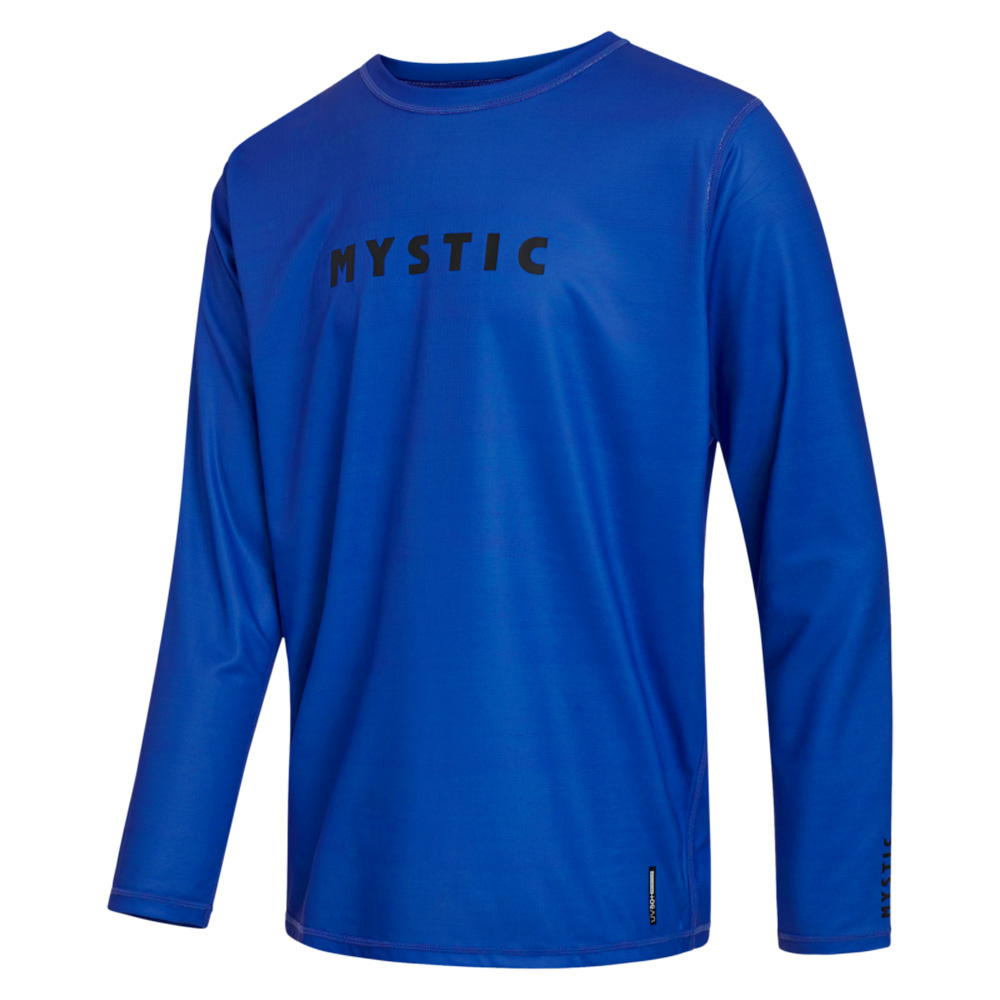 Mystic Star quickdry shirt LS heren blauw foto 1