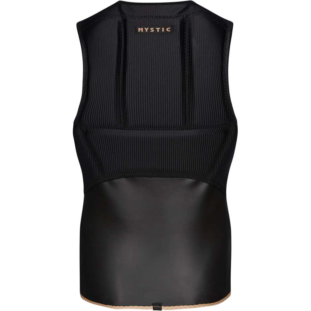 Mystic Gem Impact Vest borstrits dames Zwart 2