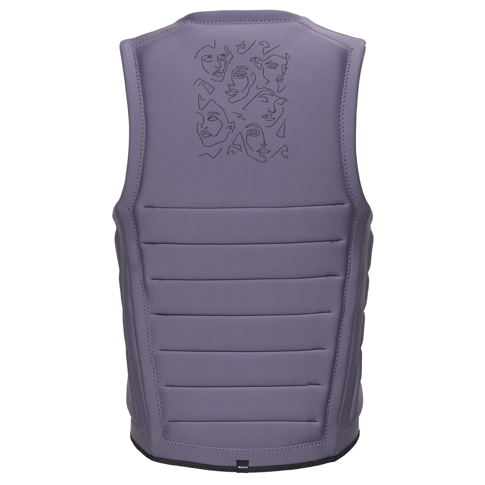 Mystic Mayhem impact vest heren borstrits Wake zwart 4