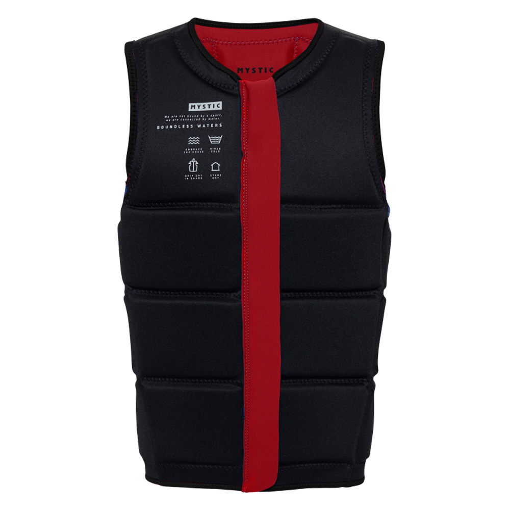 Mystic Brand impact vest heren rood 3