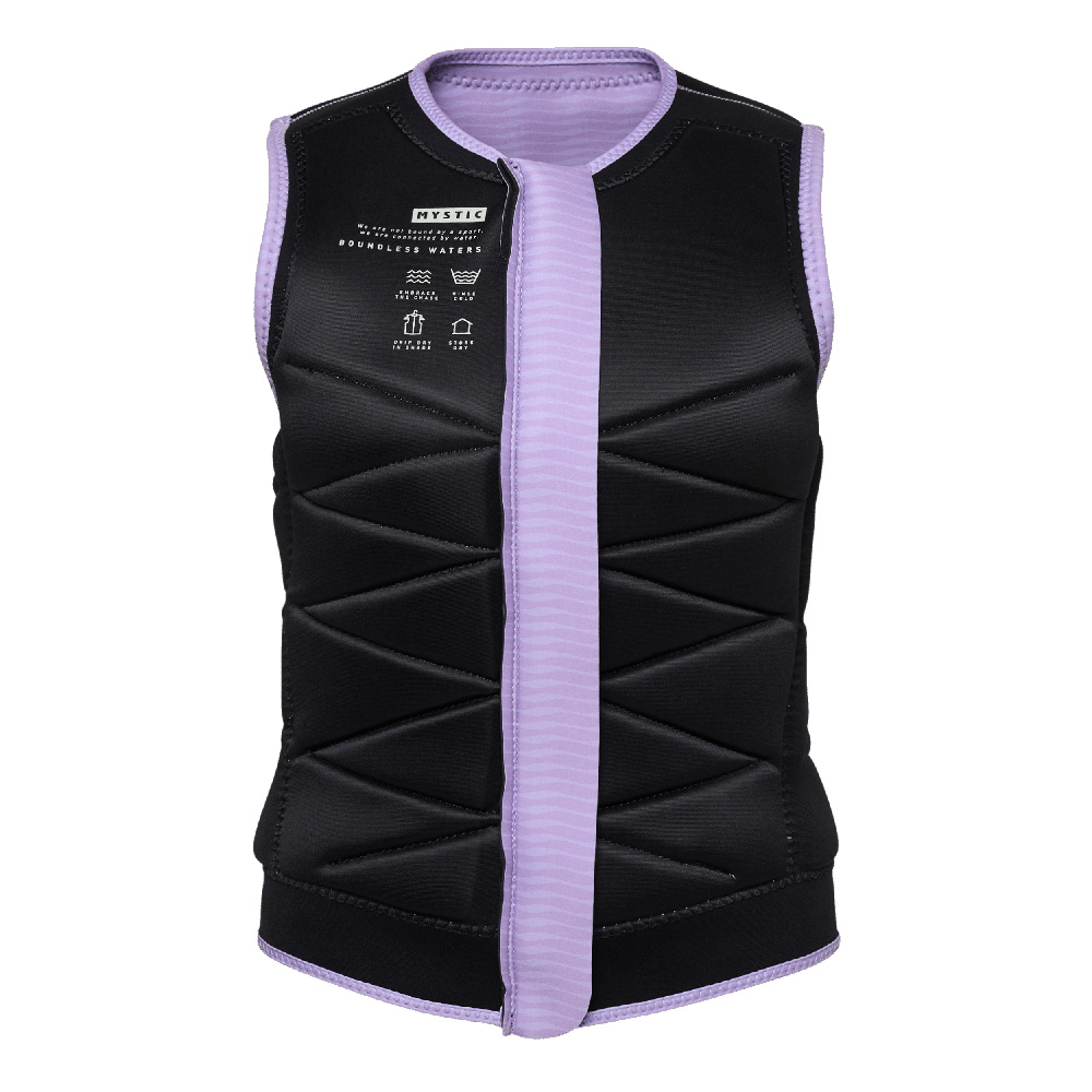 Mystic Juice impact shield borstrits dames paars 3