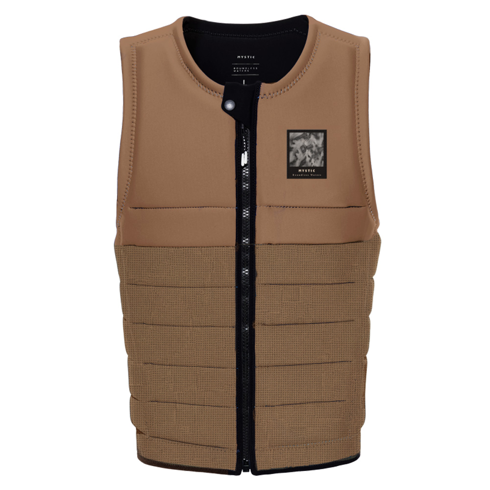 Mystic The Dom impact vest heren bruin foto 1