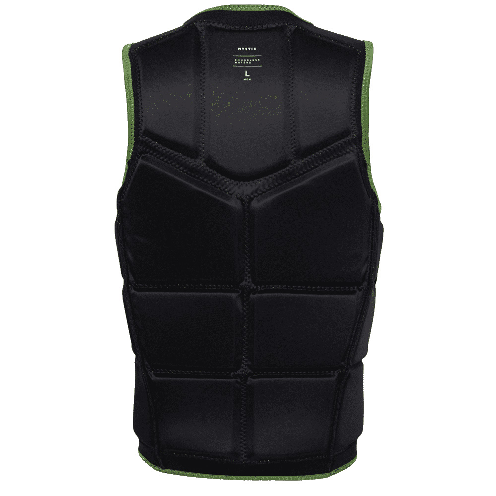 Mystic Star impact shield borstrits heren groen 4