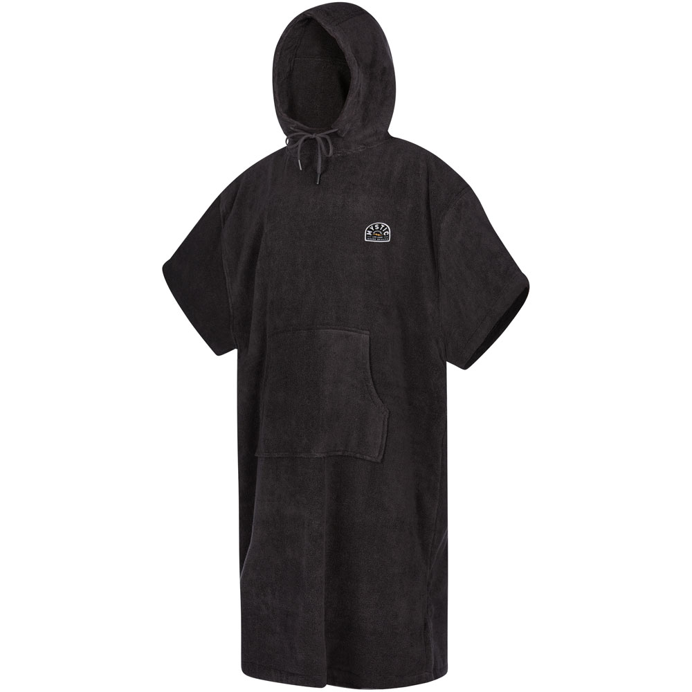 Poncho Velour Zwart