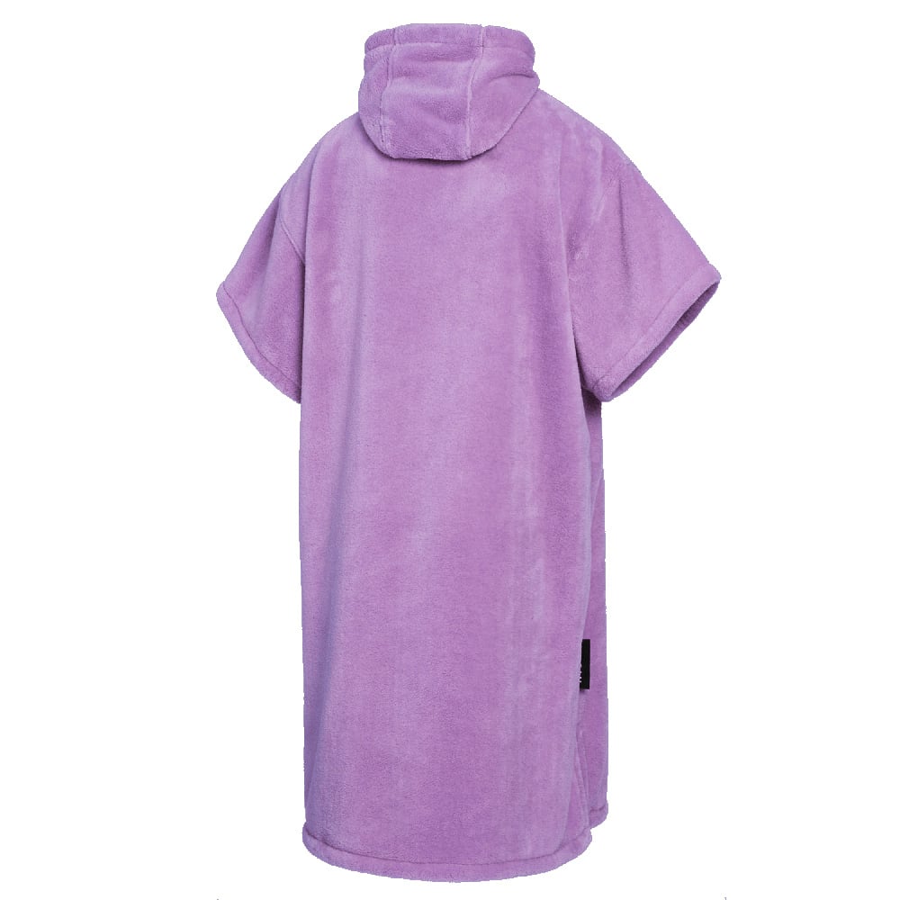 Teddy poncho paars