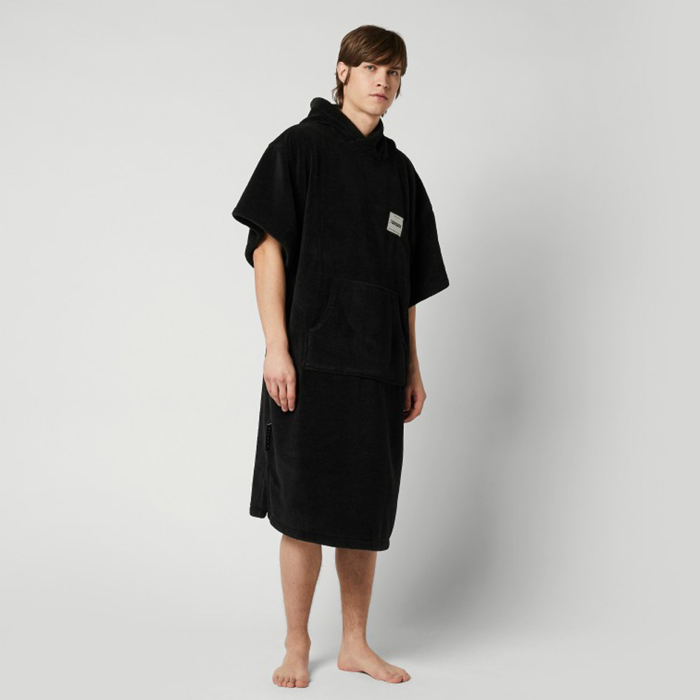 Mystic Teddy poncho zwart 3