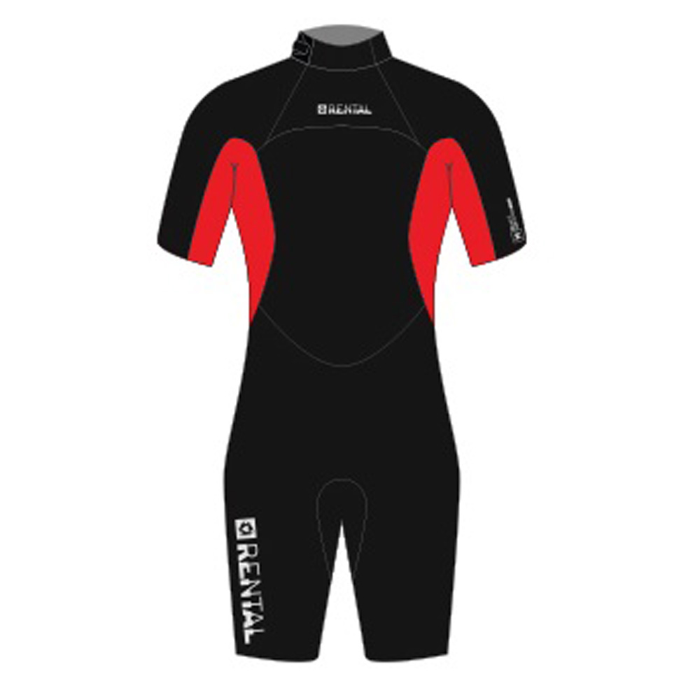 Mystic Rental Shorty 3/2mm rugrits Flatlock Unisex 4