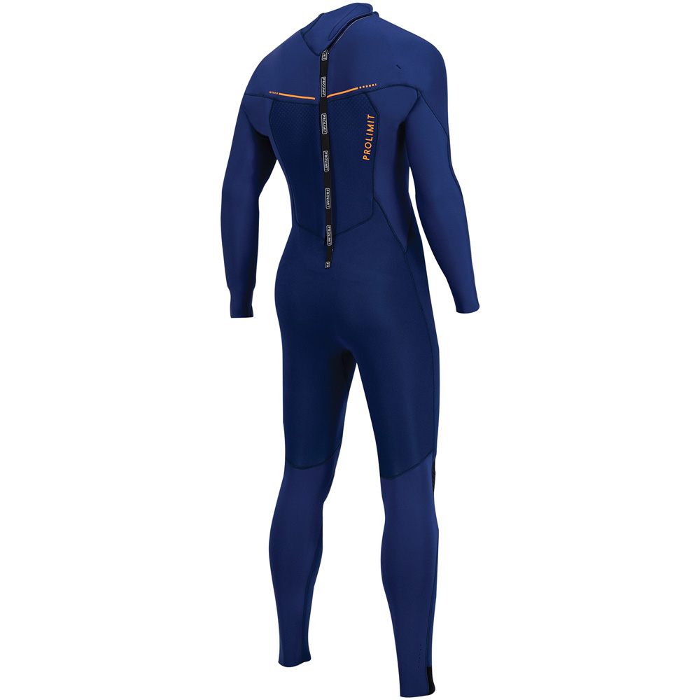 Prolimit Fusion fullsuit 3/2 rugrits navy wetsuit heren 2