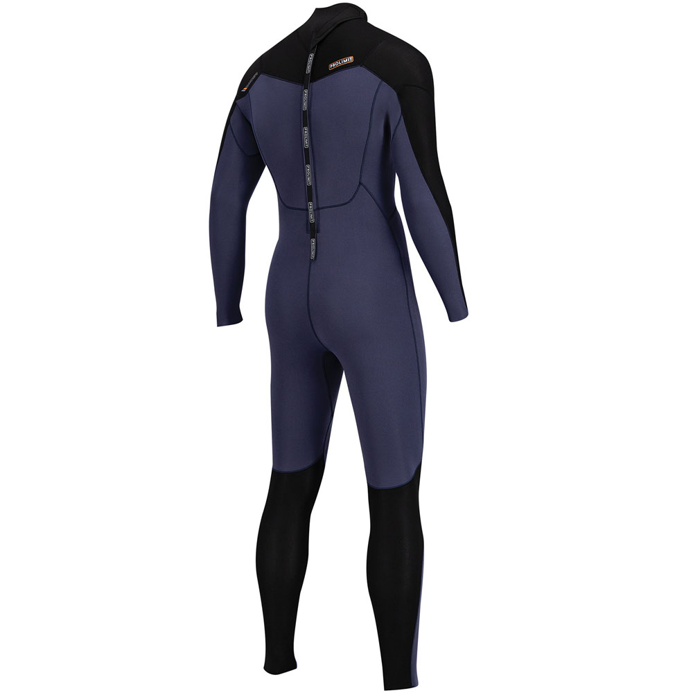 Prolimit Raider Steamer 5/3 rugrits navy/zwart wetsuit heren 2