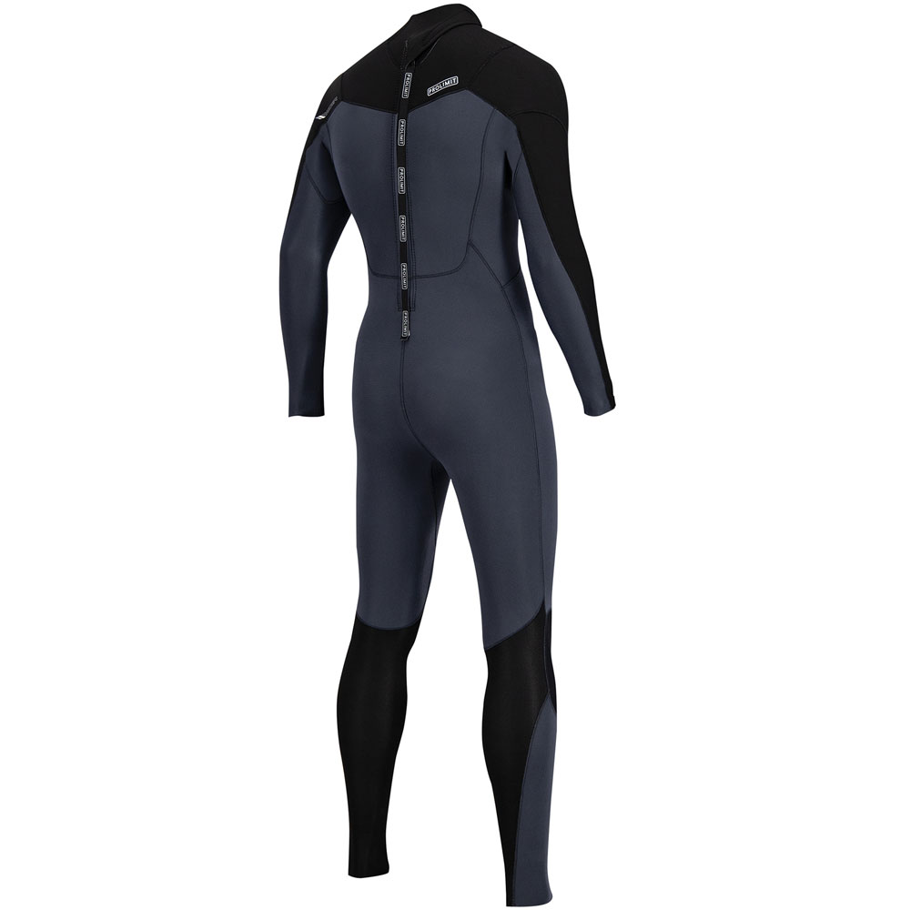 Prolimit Raider Steamer 5/3 rugrits grijs/zwart wetsuit heren 2